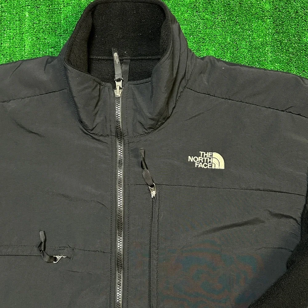 The North Face Denali Fleece Jacket Full Zip Polartec Black XXL